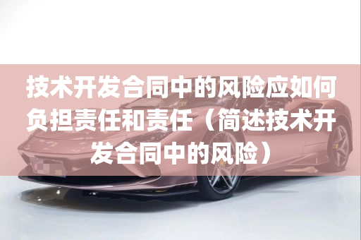 技术开发合同中的风险应如何负担责任和责任（简述技术开发合同中的风险）