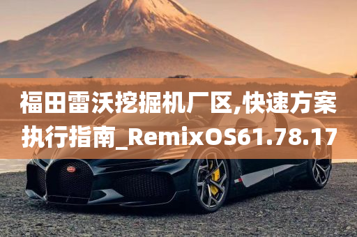 福田雷沃挖掘机厂区,快速方案执行指南_RemixOS61.78.17