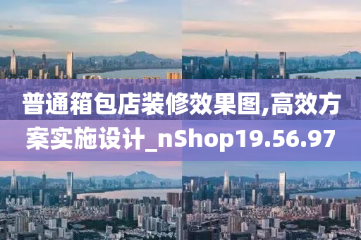 普通箱包店装修效果图,高效方案实施设计_nShop19.56.97