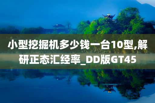 小型挖掘机多少钱一台10型,解研正态汇经率_DD版GT45