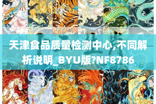 天津食品质量检测中心,不同解析说明_BYU版?NF8786