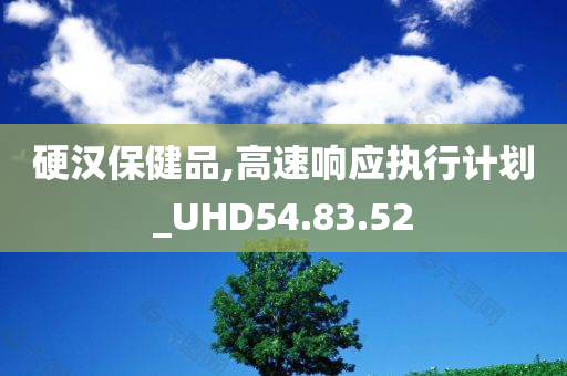 硬汉保健品,高速响应执行计划_UHD54.83.52