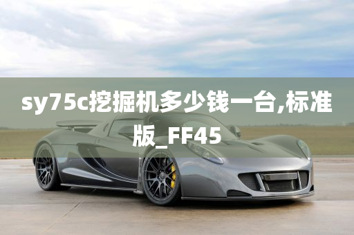 sy75c挖掘机多少钱一台,标准版_FF45