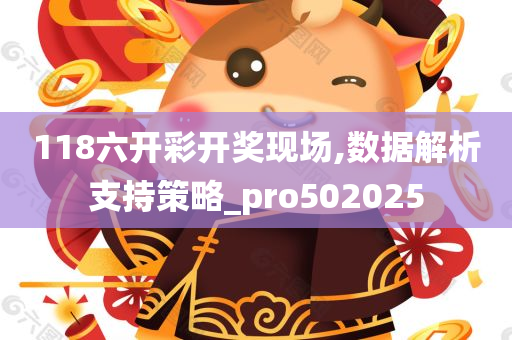 118六开彩开奖现场,数据解析支持策略_pro502025