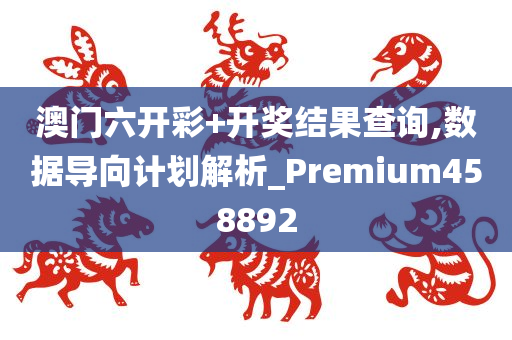 澳门六开彩+开奖结果查询,数据导向计划解析_Premium458892