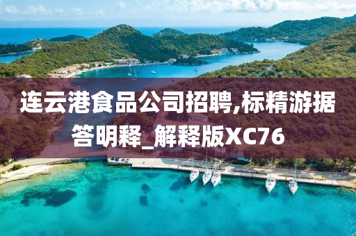 连云港食品公司招聘,标精游据答明释_解释版XC76