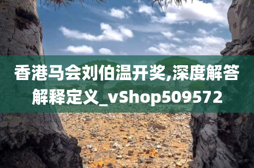 香港马会刘伯温开奖,深度解答解释定义_vShop509572