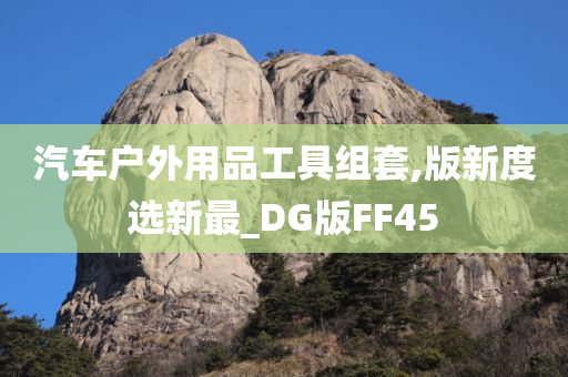 汽车户外用品工具组套,版新度选新最_DG版FF45