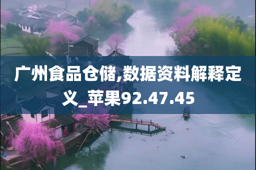 广州食品仓储,数据资料解释定义_苹果92.47.45