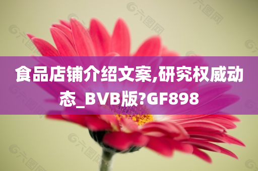 食品店铺介绍文案,研究权威动态_BVB版?GF898