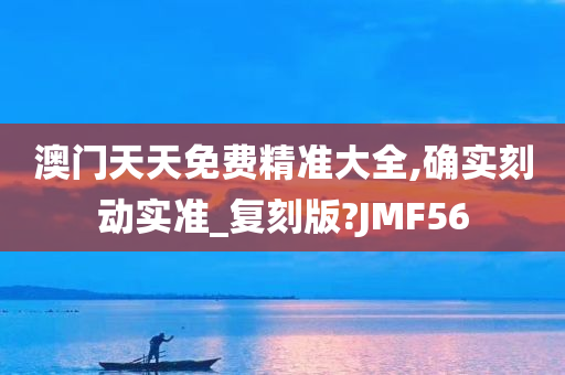 澳门天天免费精准大全,确实刻动实准_复刻版?JMF56