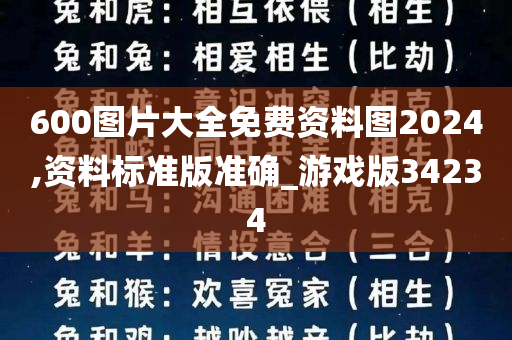 600图片大全免费资料图2024,资料标准版准确_游戏版34234