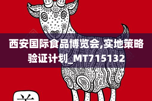 西安国际食品博览会,实地策略验证计划_MT715132