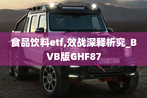 食品饮料etf,效战深释析究_BVB版GHF87