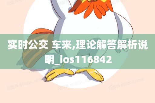 实时公交 车来,理论解答解析说明_ios116842