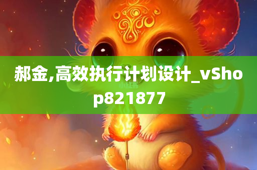 郝金,高效执行计划设计_vShop821877