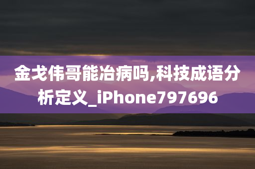 金戈伟哥能冶病吗,科技成语分析定义_iPhone797696