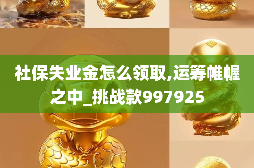 社保失业金怎么领取,运筹帷幄之中_挑战款997925