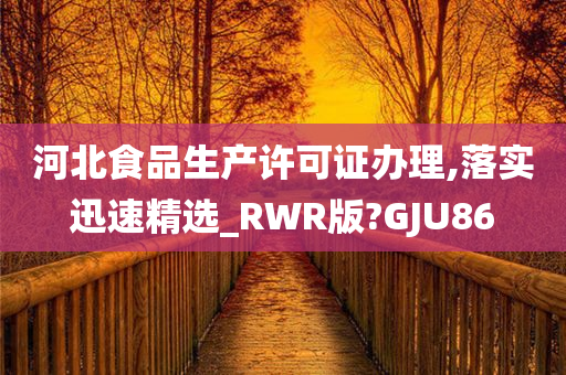 河北食品生产许可证办理,落实迅速精选_RWR版?GJU86