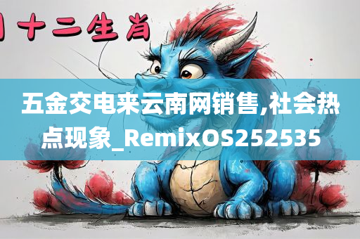 五金交电来云南网销售,社会热点现象_RemixOS252535