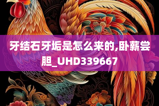 牙结石牙垢是怎么来的,卧薪尝胆_UHD339667