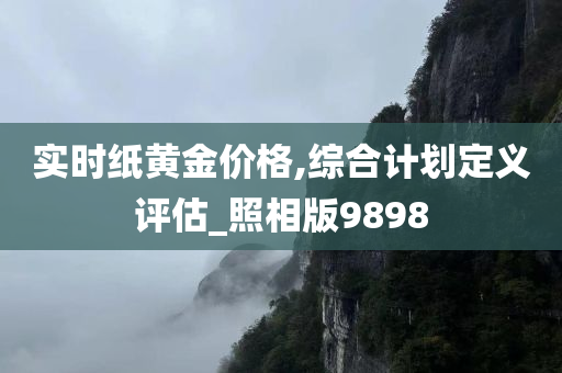 实时纸黄金价格,综合计划定义评估_照相版9898