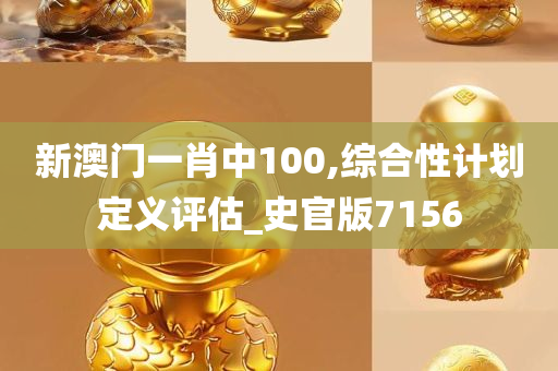 新澳门一肖中100,综合性计划定义评估_史官版7156