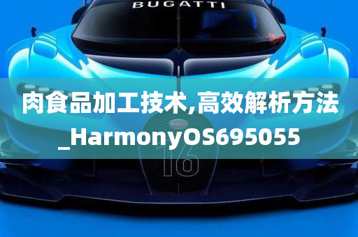 肉食品加工技术,高效解析方法_HarmonyOS695055