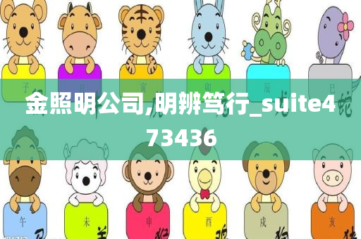 金照明公司,明辨笃行_suite473436