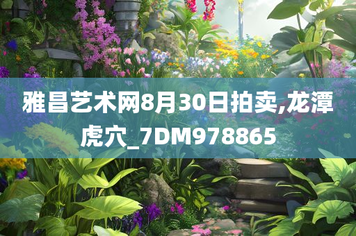 雅昌艺术网8月30日拍卖,龙潭虎穴_7DM978865