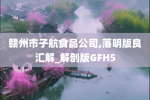 赣州市子航食品公司,落明版良汇解_解剖版GFH5