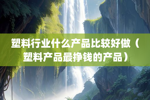 塑料行业什么产品比较好做（塑料产品最挣钱的产品）