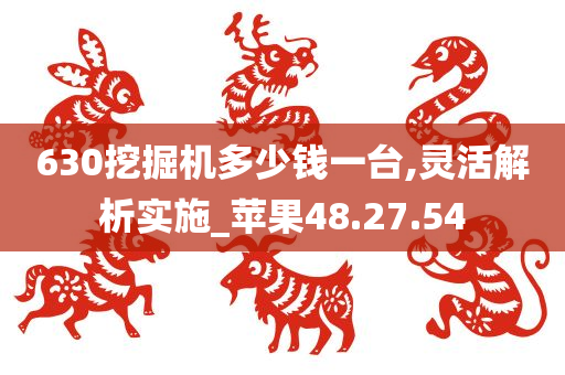 630挖掘机多少钱一台,灵活解析实施_苹果48.27.54