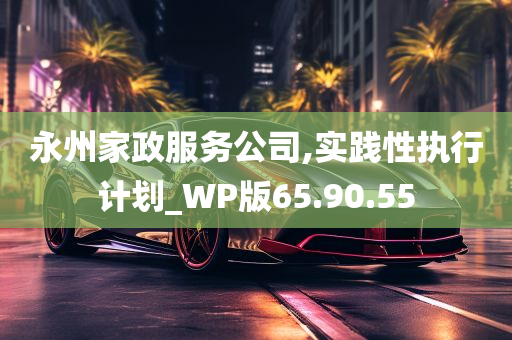 永州家政服务公司,实践性执行计划_WP版65.90.55