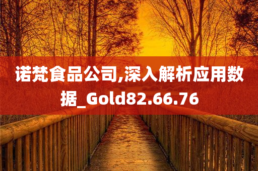 诺梵食品公司,深入解析应用数据_Gold82.66.76